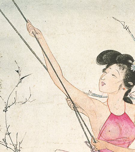 平罗县-胡也佛的仕女画和最知名的金瓶梅秘戏图